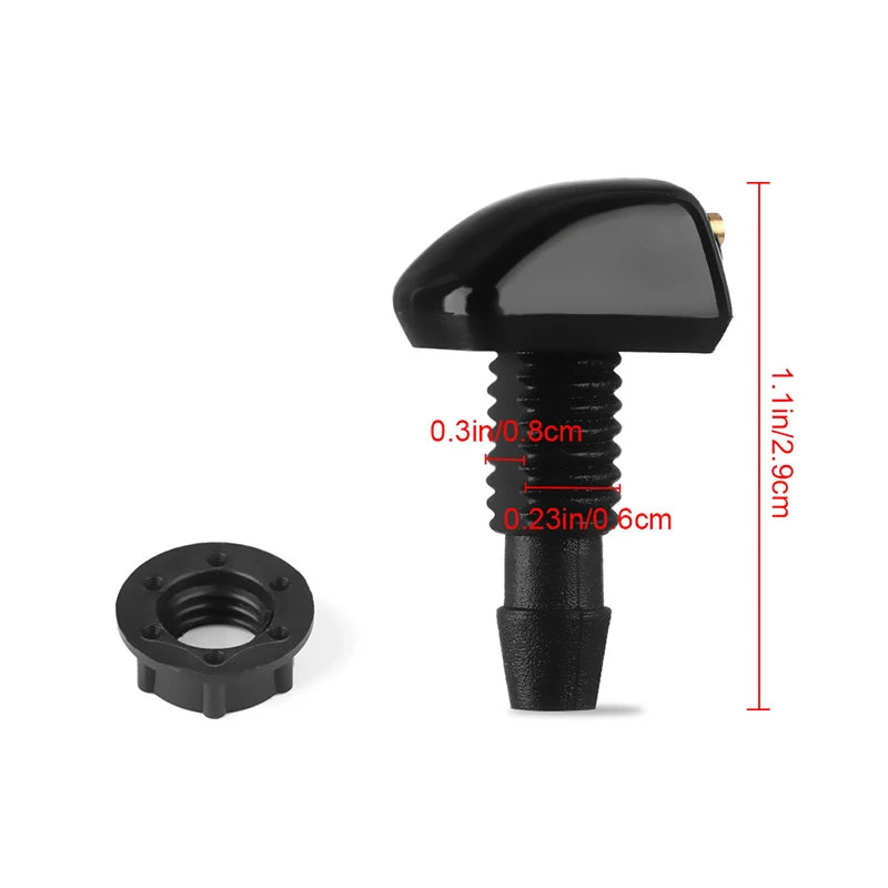 Automotive Dual-Hole Windshield Washer Nozzle - Autoxmatch
