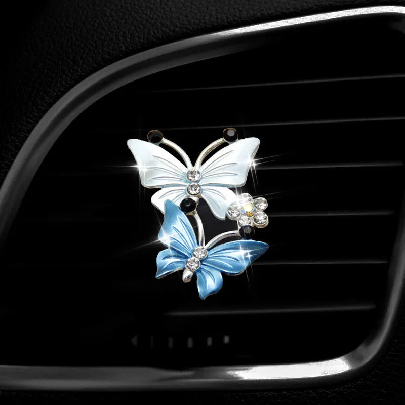Air Freshener Butterfly Car-styling Car Perfume Natural Smell - Autoxmatch