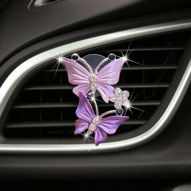 Air Freshener Butterfly Car-styling Car Perfume Natural Smell - Autoxmatch