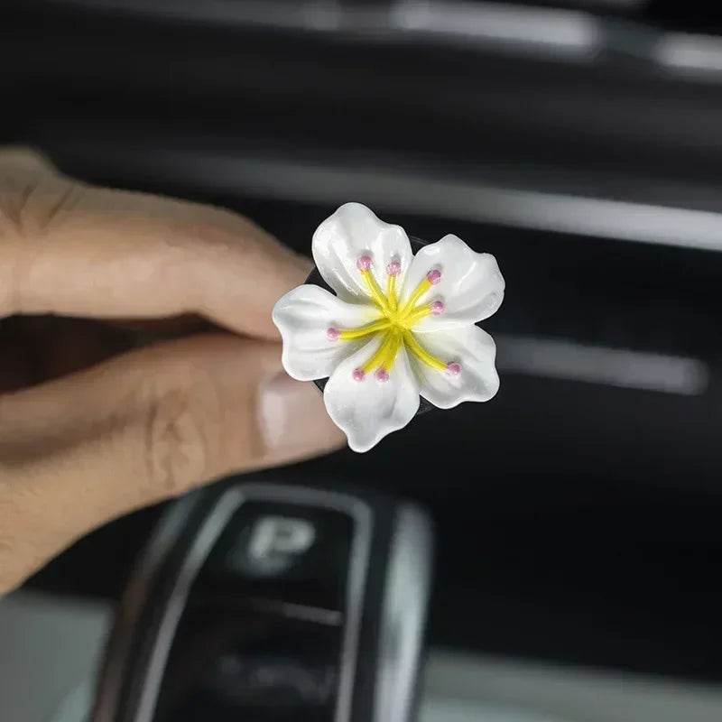 Car Beach Decoration Flower Perfume Clips Air Outlet Freshener - Autoxmatch