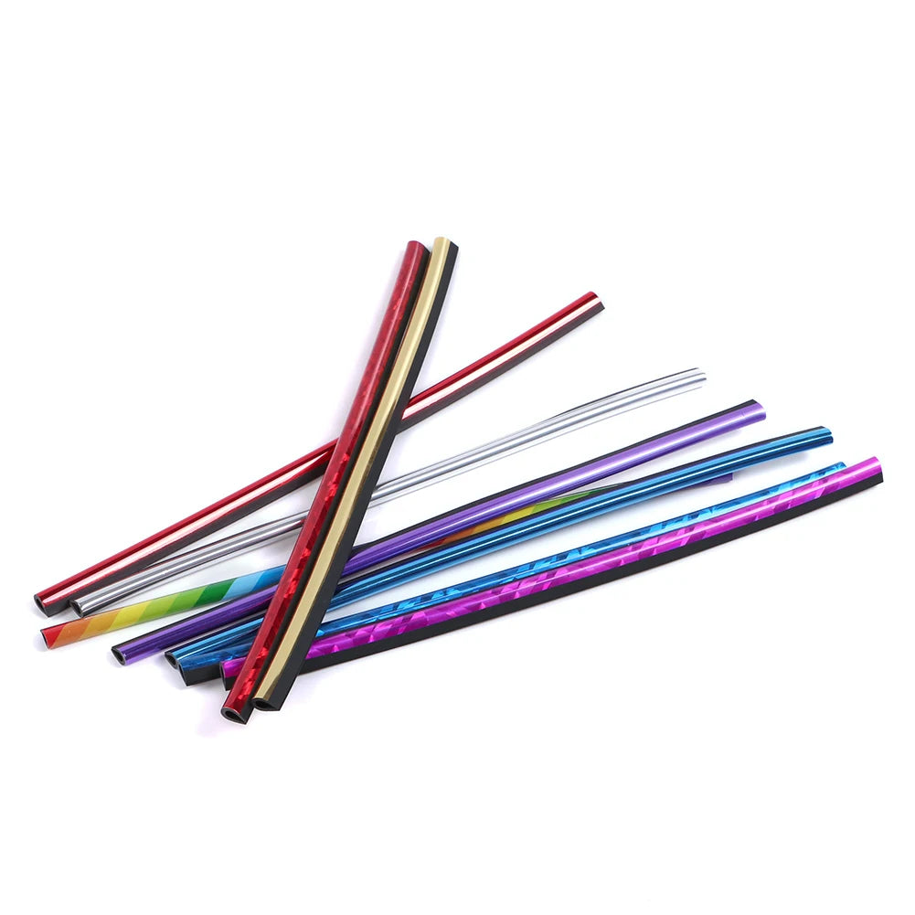 Car air vent cover with colorful stripes