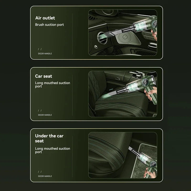 Car cleaning tool Wireless Car Vacuum Cleaner 5-in-1