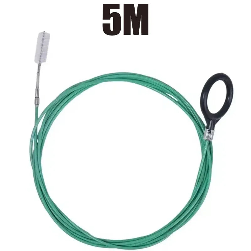 Car windshield wiper blade with a cleaning tool on a car window 5 m