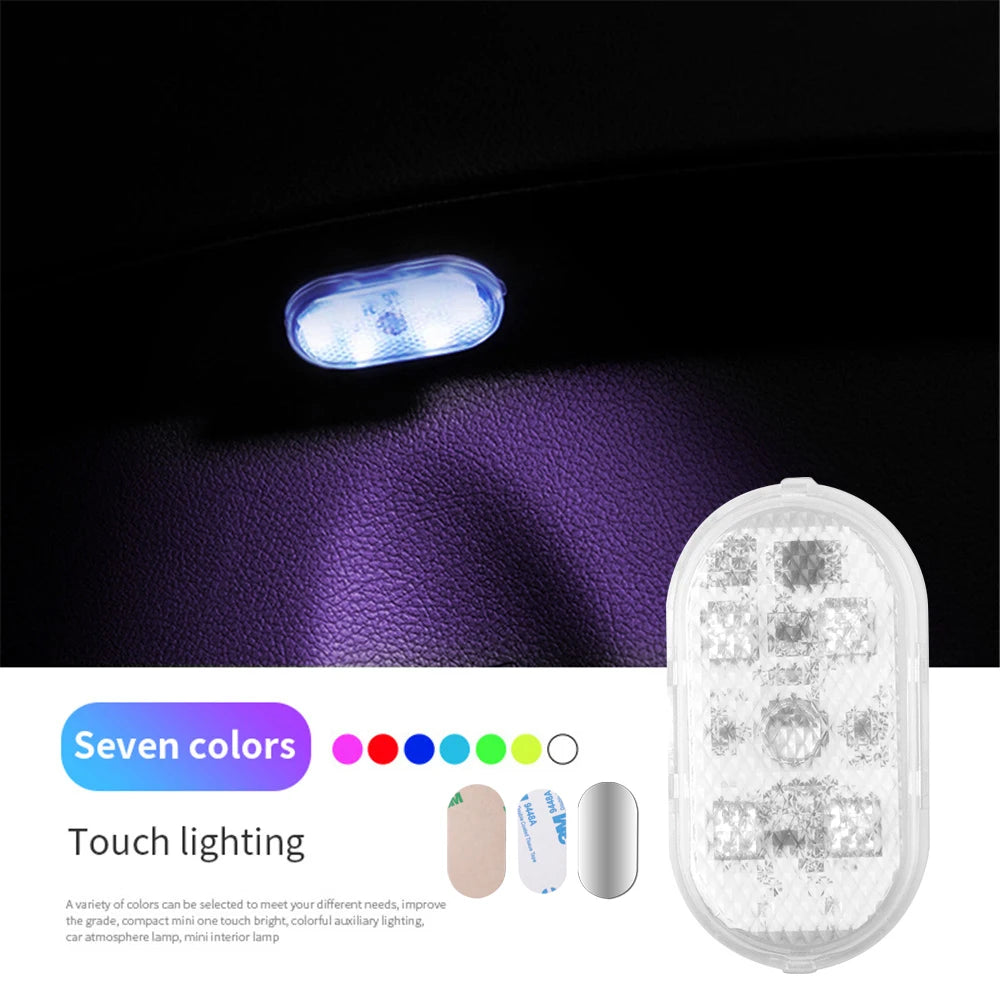 Customizable multi-color LED dome light for car interiors