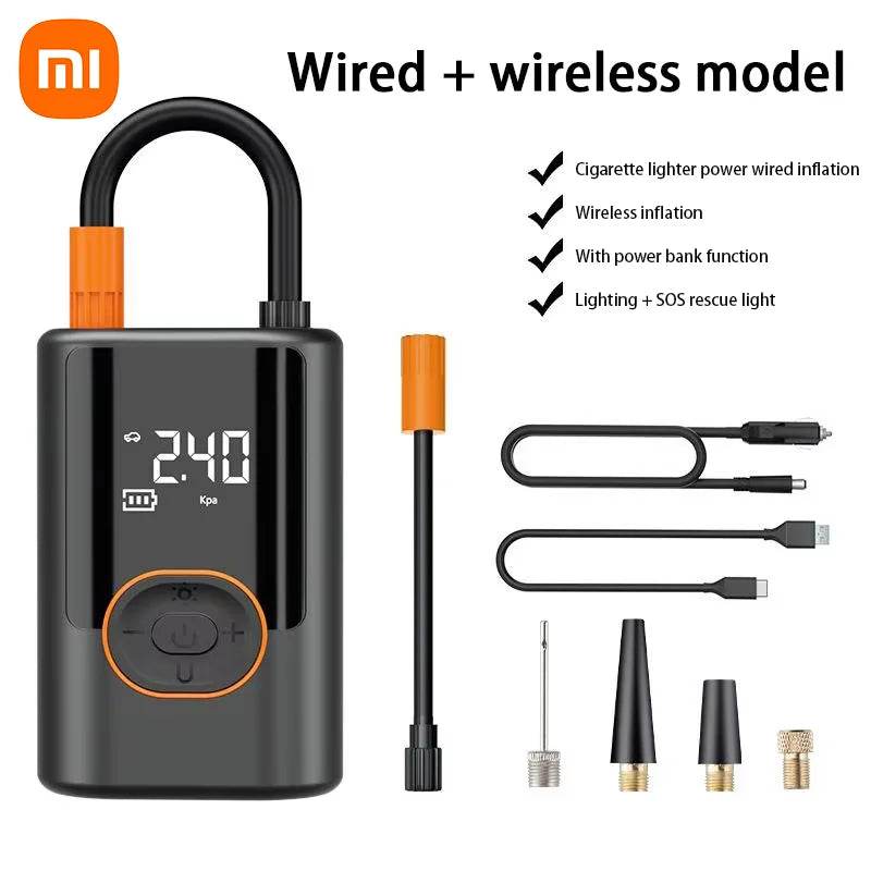 Portable Wireless Car Inflation Pump - Autoxmatch