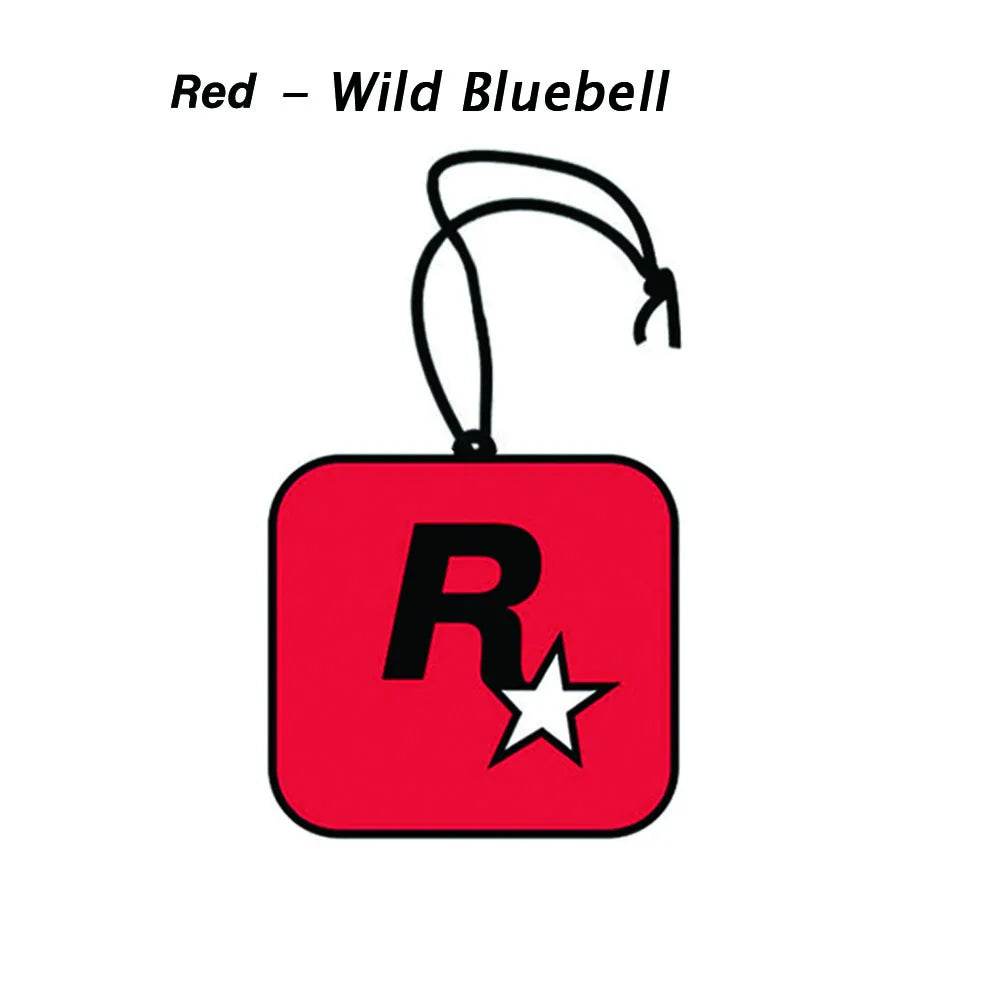 Red square tag with black 'R' and white star logo on a white background