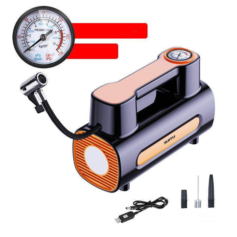 Tire Inflator 12V DC Portable Compressor - Autoxmatch