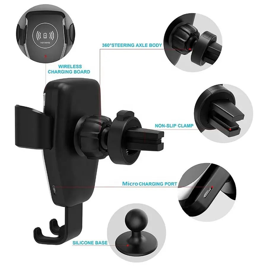 Wireless Car Charger Mobile Phone Holder