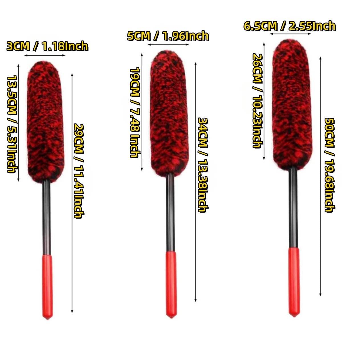 Auto Wheel Detailing Brush - Autoxmatch