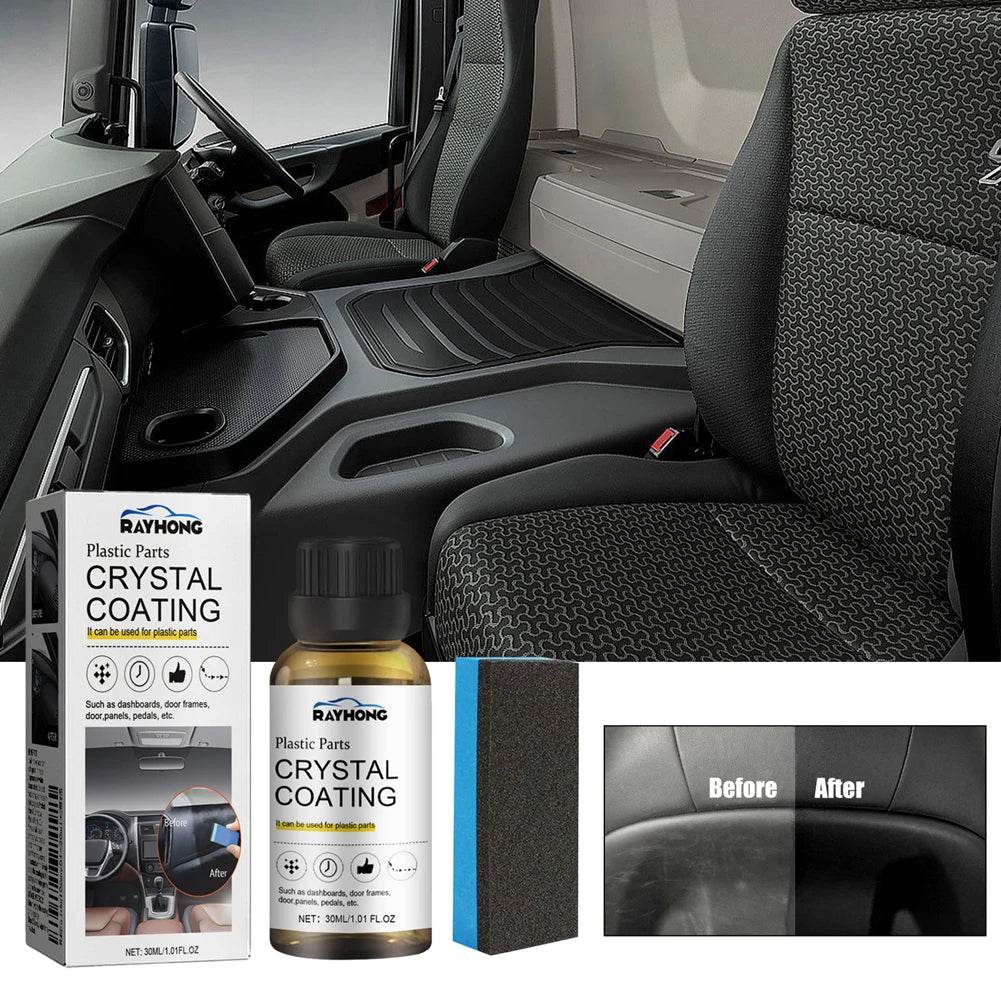 Crystal Coating Refurbish Agent with Sponge Long Lasting - 30ml - Autoxmatch