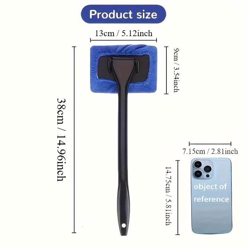 Ergonomic Long-Handle Car Windshield Cleaner - Autoxmatch