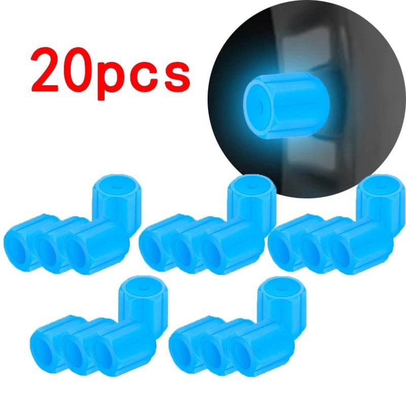 Luminous Tire Valve Caps – Glow-in-the-Dark - Autoxmatch