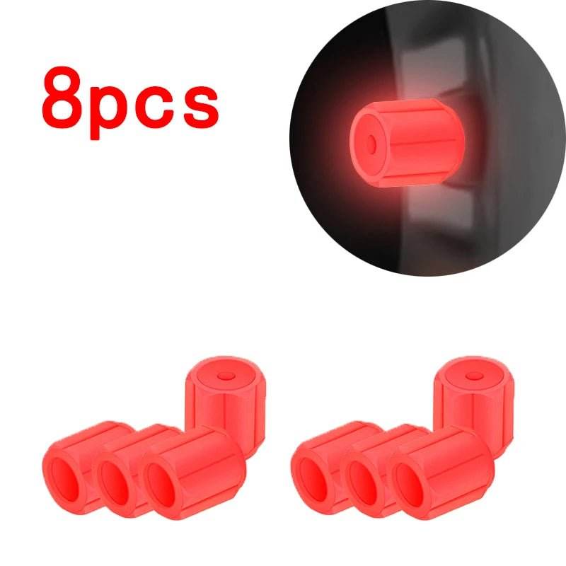 Luminous Tire Valve Caps – Glow-in-the-Dark - Autoxmatch