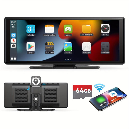 Wireless CarPlay Android Auto Screen โ Universal Smart System - Autoxmatch
