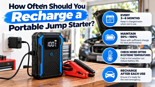 How Often Should You Recharge a Portable Jump Starter? Complete Guide