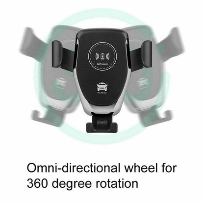 Wireless Fast Car Charger Mount – Automatic Clamping, Charging Holder & Stand - Autoxmatch