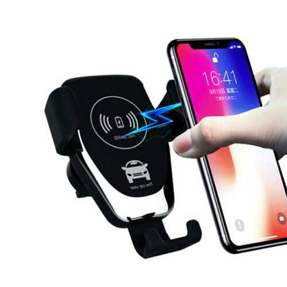 Wireless Fast Car Charger Mount – Automatic Clamping, Charging Holder & Stand - Autoxmatch