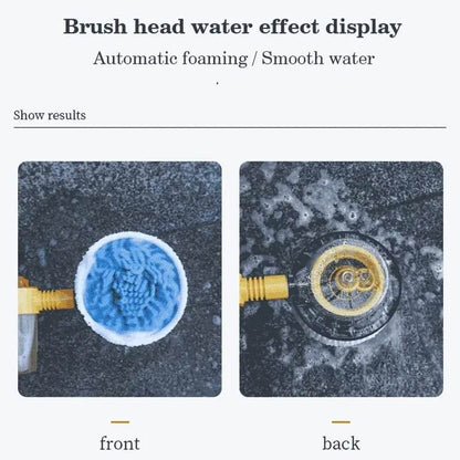 360° Rotary Car Wash Brush Kit - Autoxmatch