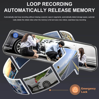 4K 10'' Rear View Mirror Dash Cam – Smart Touch Screen Backup Camera - Autoxmatch