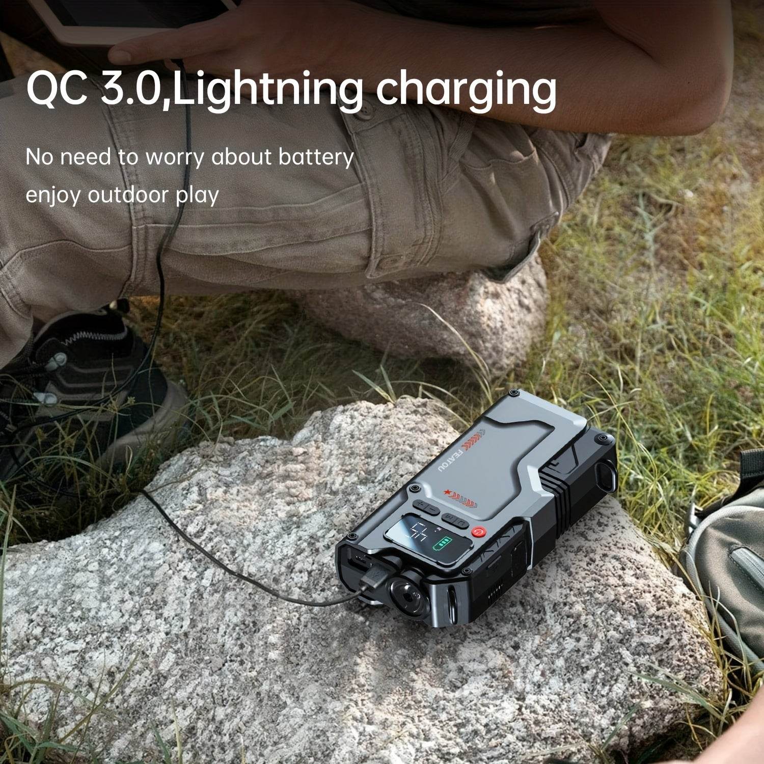 5-in-1 Jump Starter - Tire Inflator - Autoxmatch
