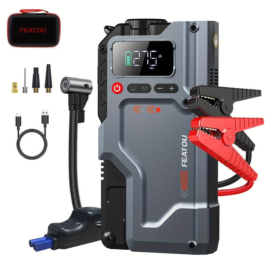 5-in-1 Jump Starter - Tire Inflator - Autoxmatch
