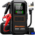 Autoxmatch Paiviroku 5000A 4-in-1 Car Jump Starter with Air Compressor