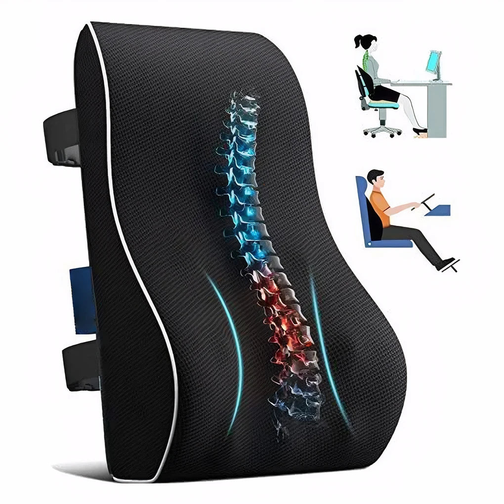 Back Pain Relief Cushion for Car, Office & Home