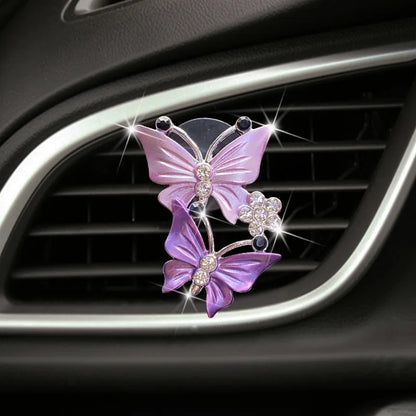 Air Freshener Butterfly Car-styling Car Perfume Natural Smell - Autoxmatch