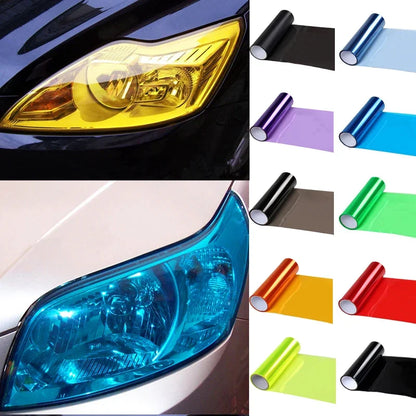 Car Light Headlight Taillight Tint Vinyl Film Sticker Wrap Cover - Autoxmatch