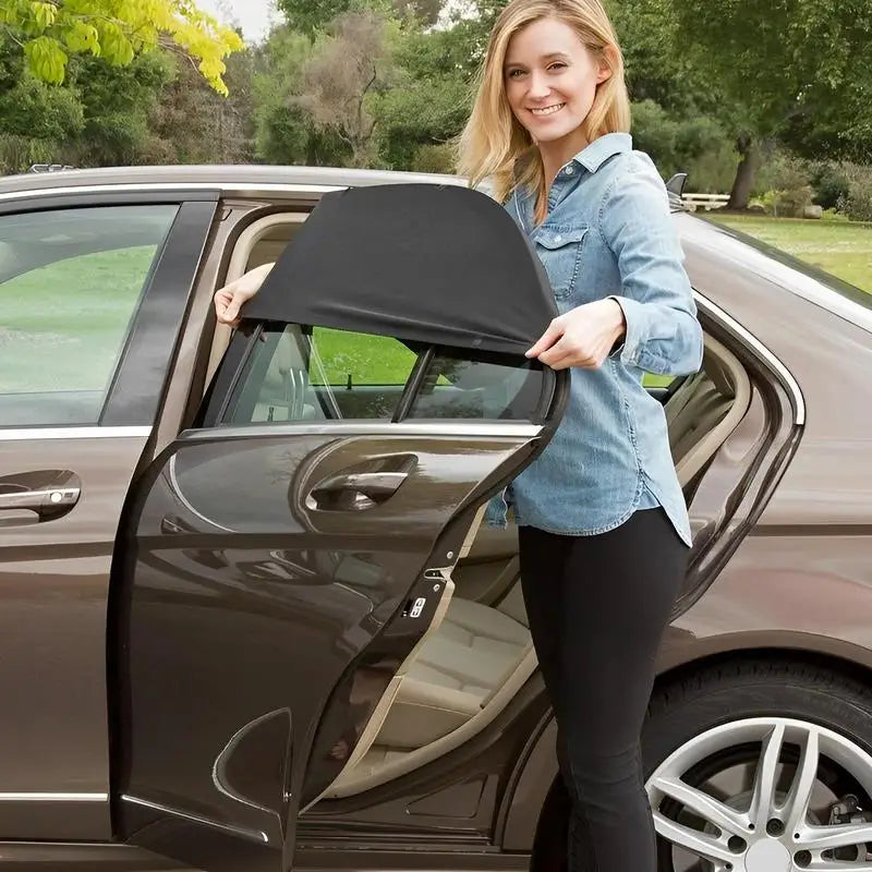 Car Universal Sunshade Mesh Curtain