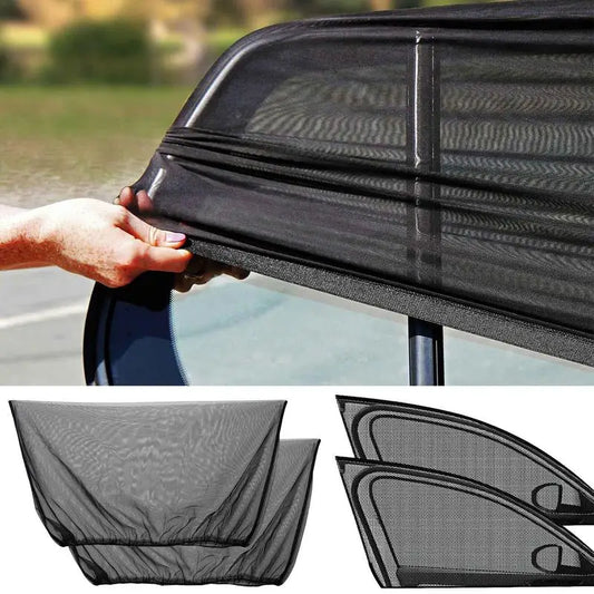 Car Universal Sunshade Mesh Curtains