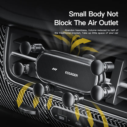 Car air vent phone holder 
