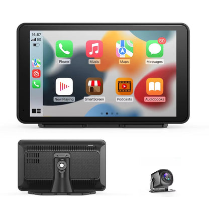 Portable Wireless CarPlay and Android Auto 4k Screen - Autoxmatch