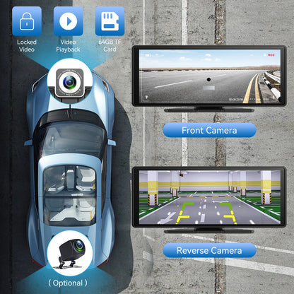 Portable Wireless CarPlay and Android Auto 4k Screen - Autoxmatch