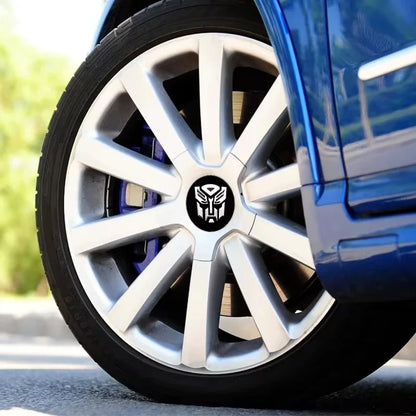 Universal Autobot Transformers Emblem Wheel Center Hub Caps - Autoxmatch