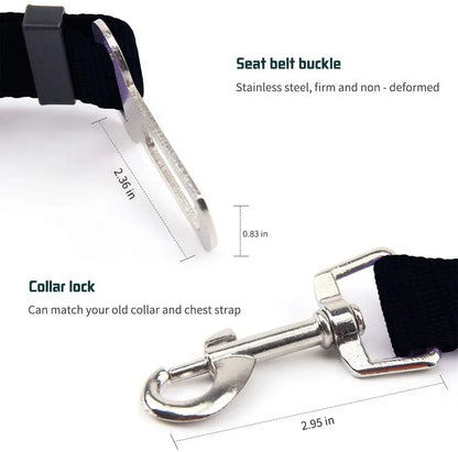 Adjustable Pet Cat Dog Car Seat Belt - Autoxmatch