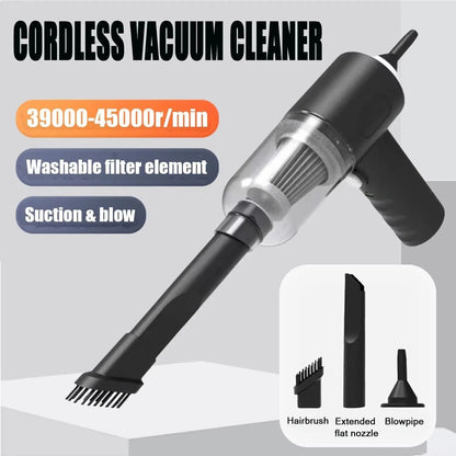 Cordless vacuum cleaner with attachments 