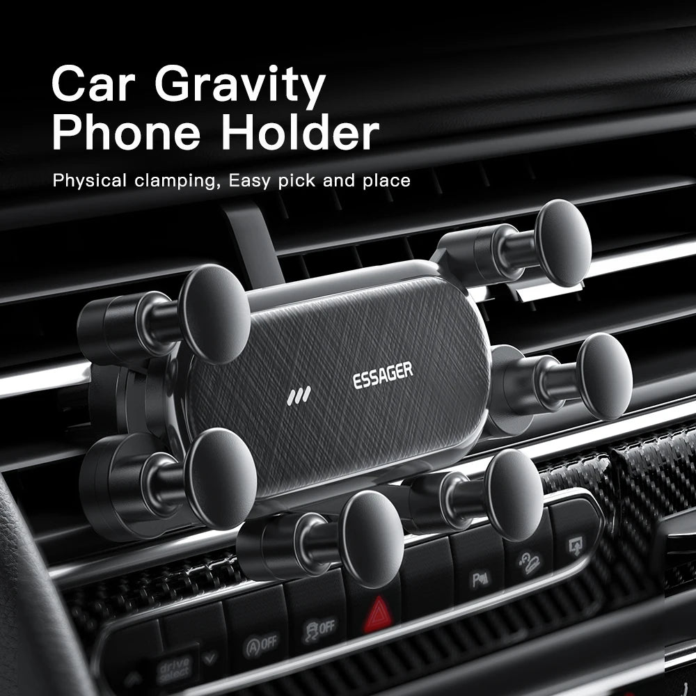 Gravity  Air Vent Clip Car Phone Holder