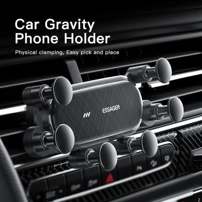 Gravity  Air Vent Clip Car Phone Holder