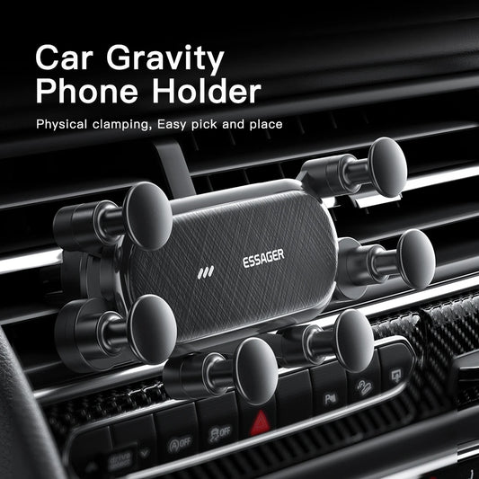 Gravity  Air Vent Clip Car Phone Holder