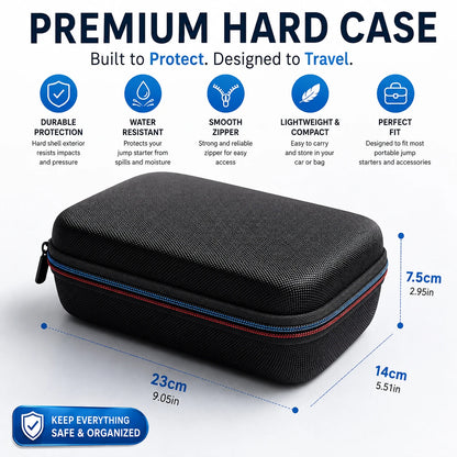 Hard Case for Portable Jump Starter