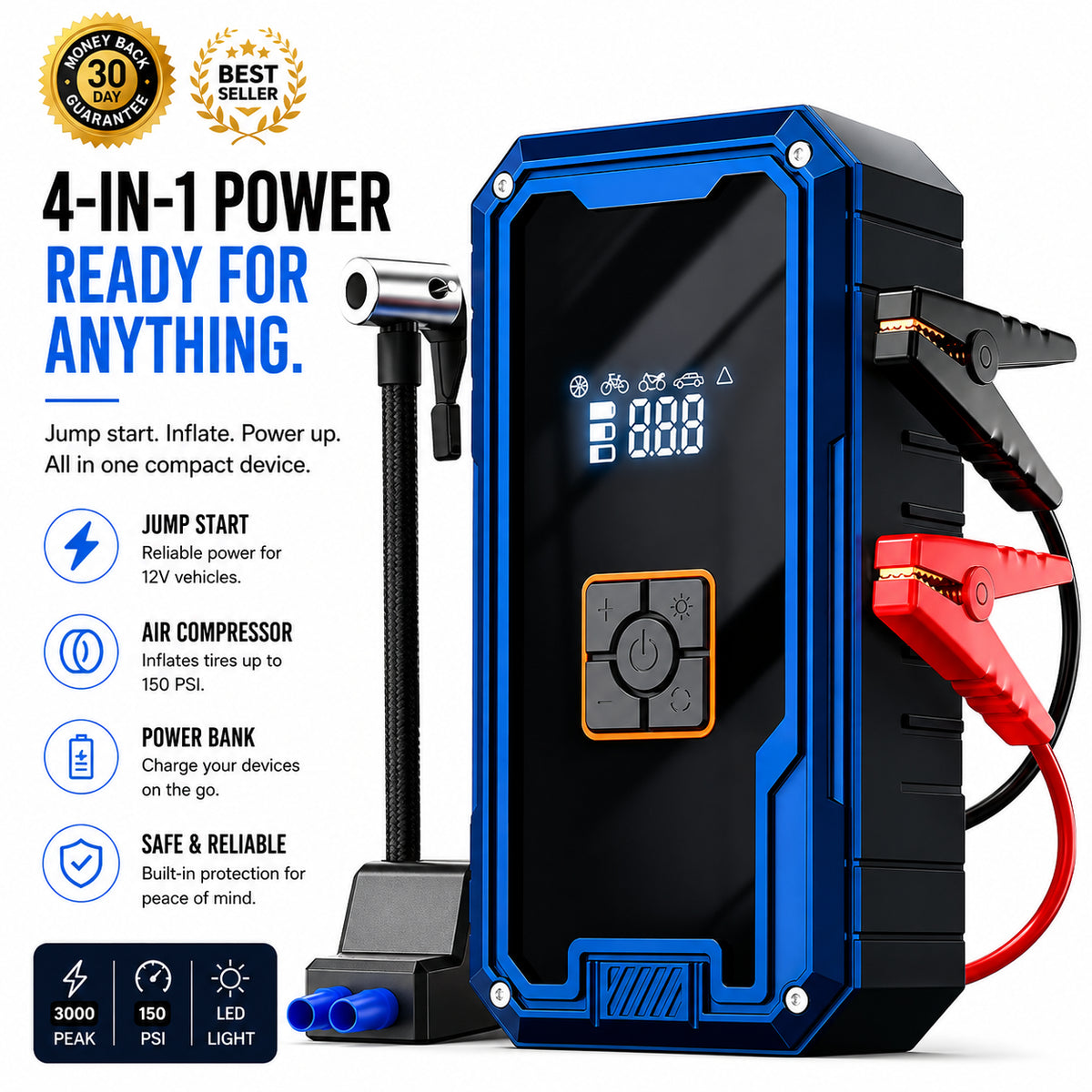 [Top Rated] Autoxmatch-Hello Leiboo All-in-One Jump Starter