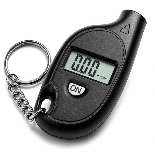 Mini Digital Tire Pressure Gauge Keychain