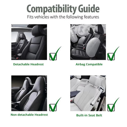 Neoprene material prevents seat damage unlike cheaper covers.