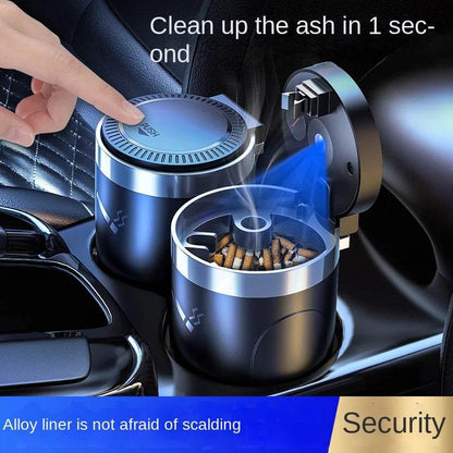 Portable LED Smoke Car Ashtray - Autoxmatch