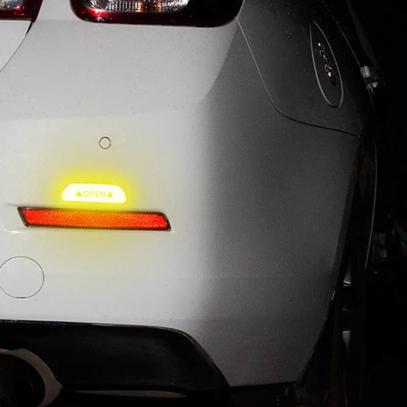 Universal Tape OPEN Car Door Stickers - Autoxmatch