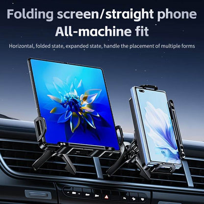 Wireless Charging Phone Holder – 90° Rotating Car Mount, Universal - Autoxmatch