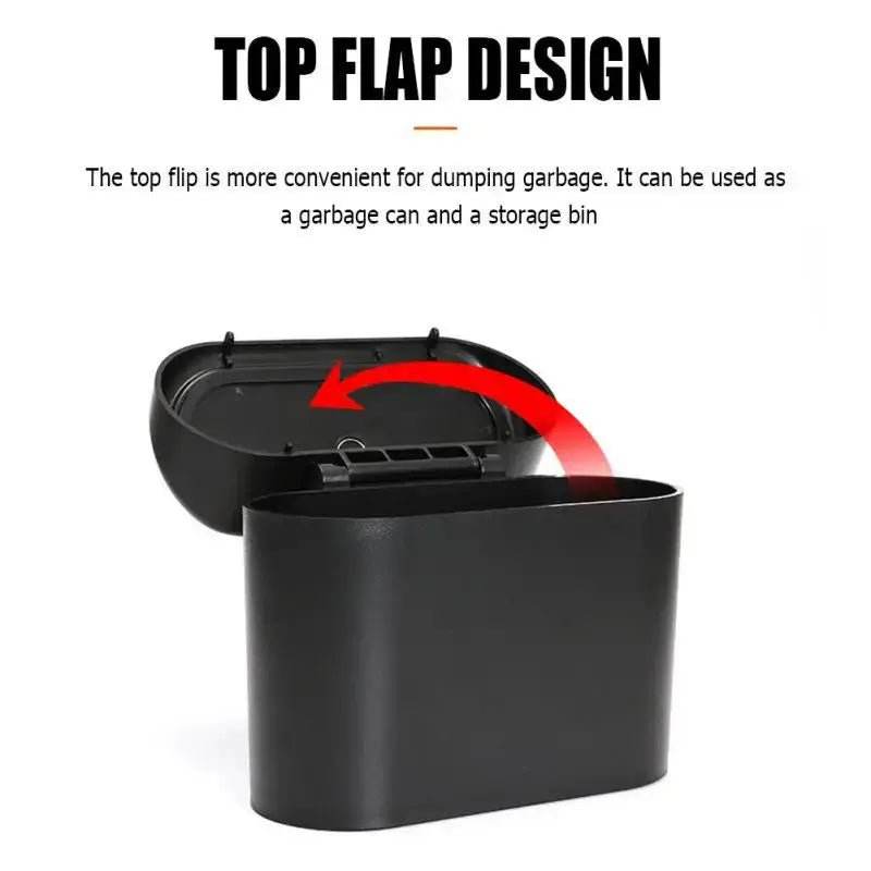Car interior Hanging Garbage Bin - Autoxmatch