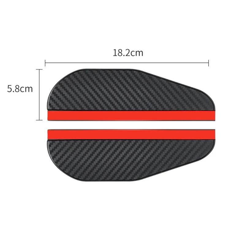Car Rearview Mirror Rain Shield 2pcs - Autoxmatch