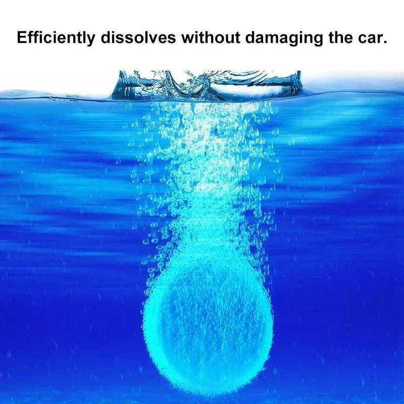 Car Windshield Glass Solid Cleaner – Crystal Clear Visibility, Streak-Free Shine - Autoxmatch